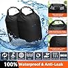 ioutdoor Dry Bag Sac étanche ultra léger 2L/5L/10L/20L/40L/70L Sac étanche résistant à l'abrasion et à la déchirure pour kayak, plage, natation, camping, randonnée, Noir , 10 l, Sport et loisirs #1