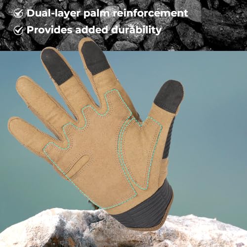 Image of WTACTFUL Tactical Gloves Men Women, Touchscreen Reinforced Palm