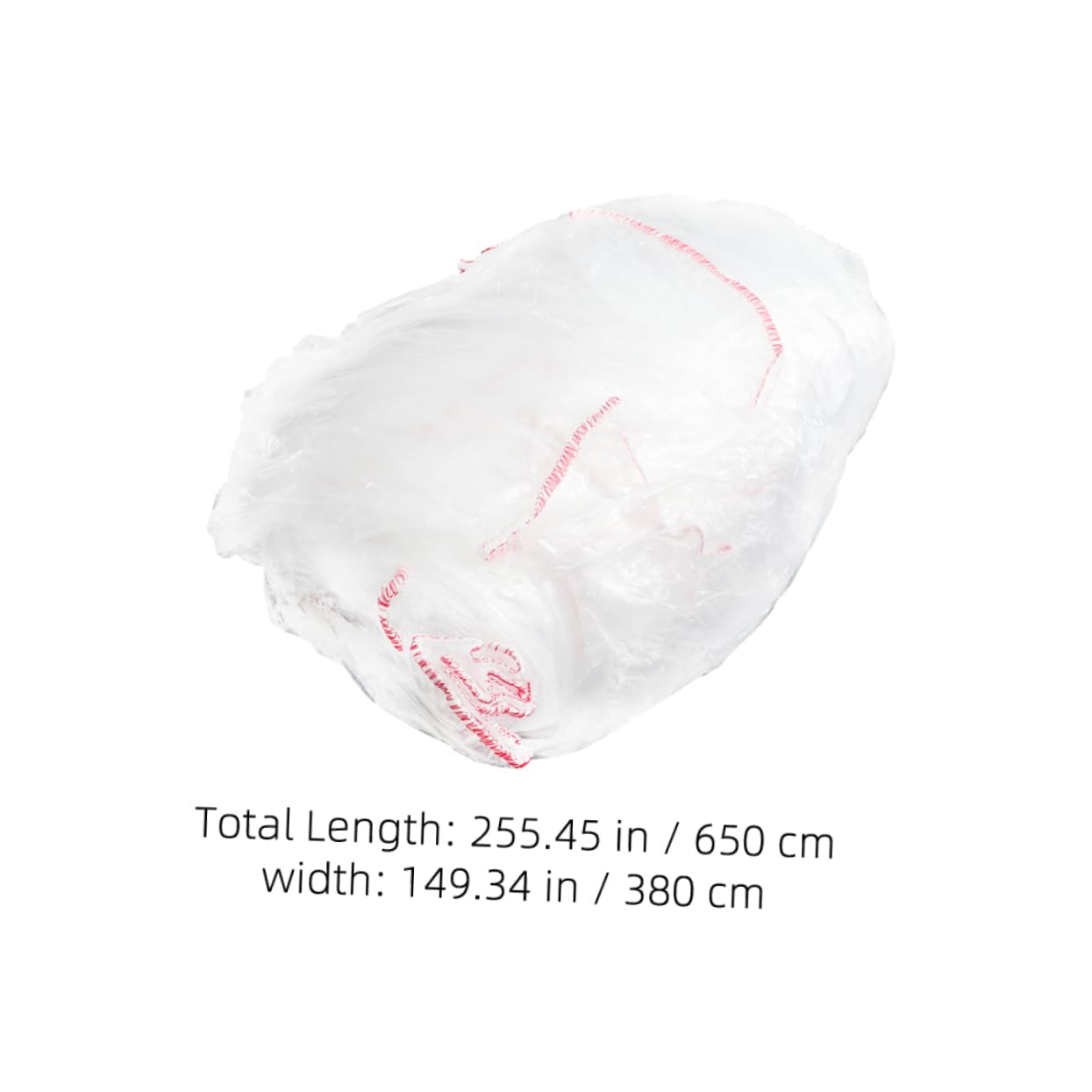 TOPPERFUN Car Body Cover Outdoor Vehicle Rain Protector Transparent Heavy-Duty Dust Cover for Cars and Trucks for Garage — view 7