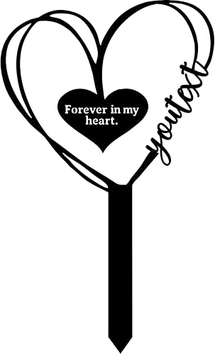 Cat Silhouette Garden Stake – Metal Outdoor Yard Sign with Butterfly & Floral De