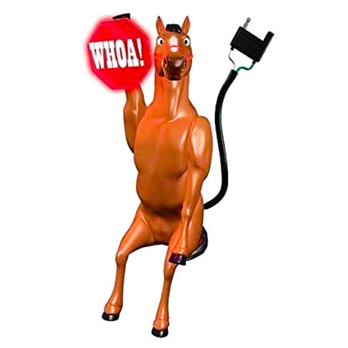 1049 Whoa Horsey Moving Ball Hitch Cover and Brake Light