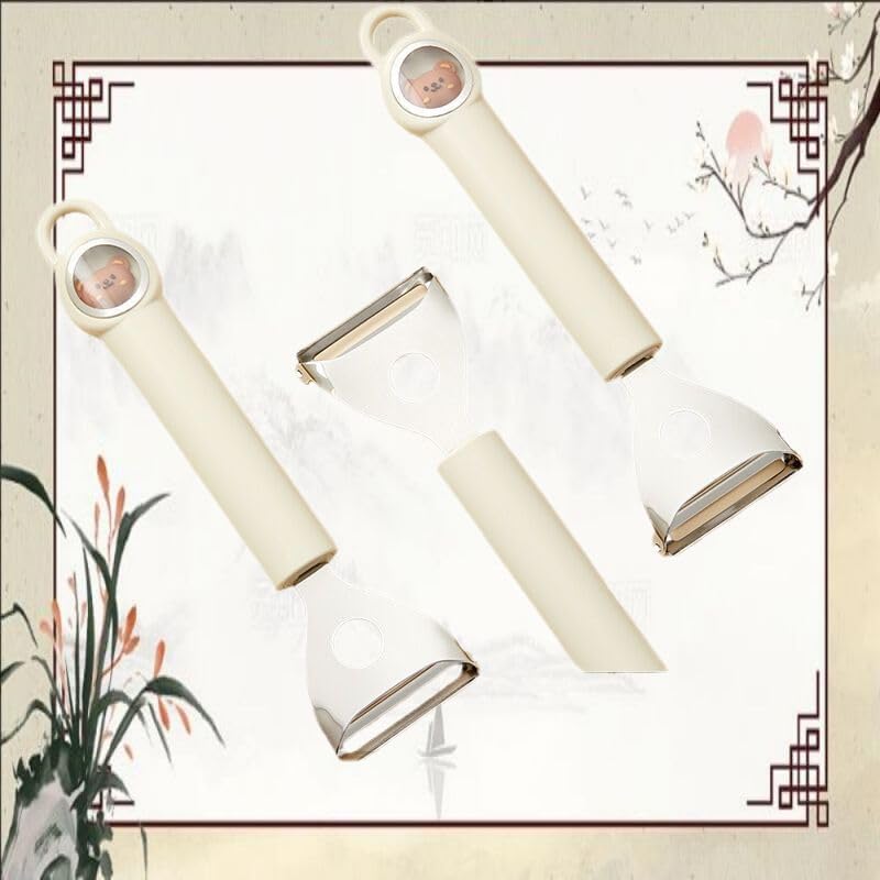 不锈钢削皮刀 Potato Peeler,Swivel Vegetable Peeler 家用土豆去皮神器水果瓜刨厨房专用水果多功能刮皮刀 Household Cleaning，Kitchen Storage Essentials