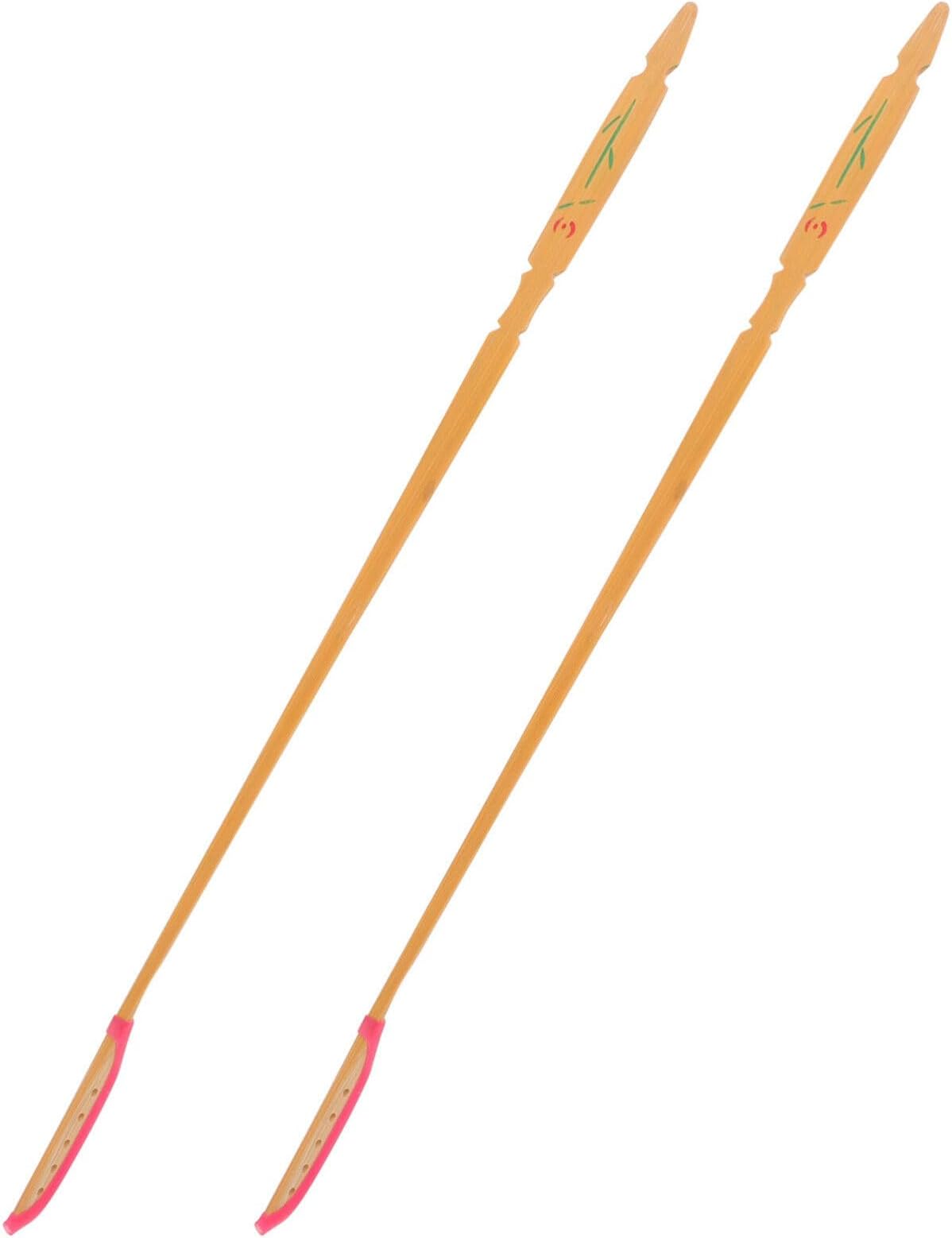 UPKOCH 2pcs Bamboo Dulcimer Key Strip Mallets Dulcimer Instrument Mallets for Replacement