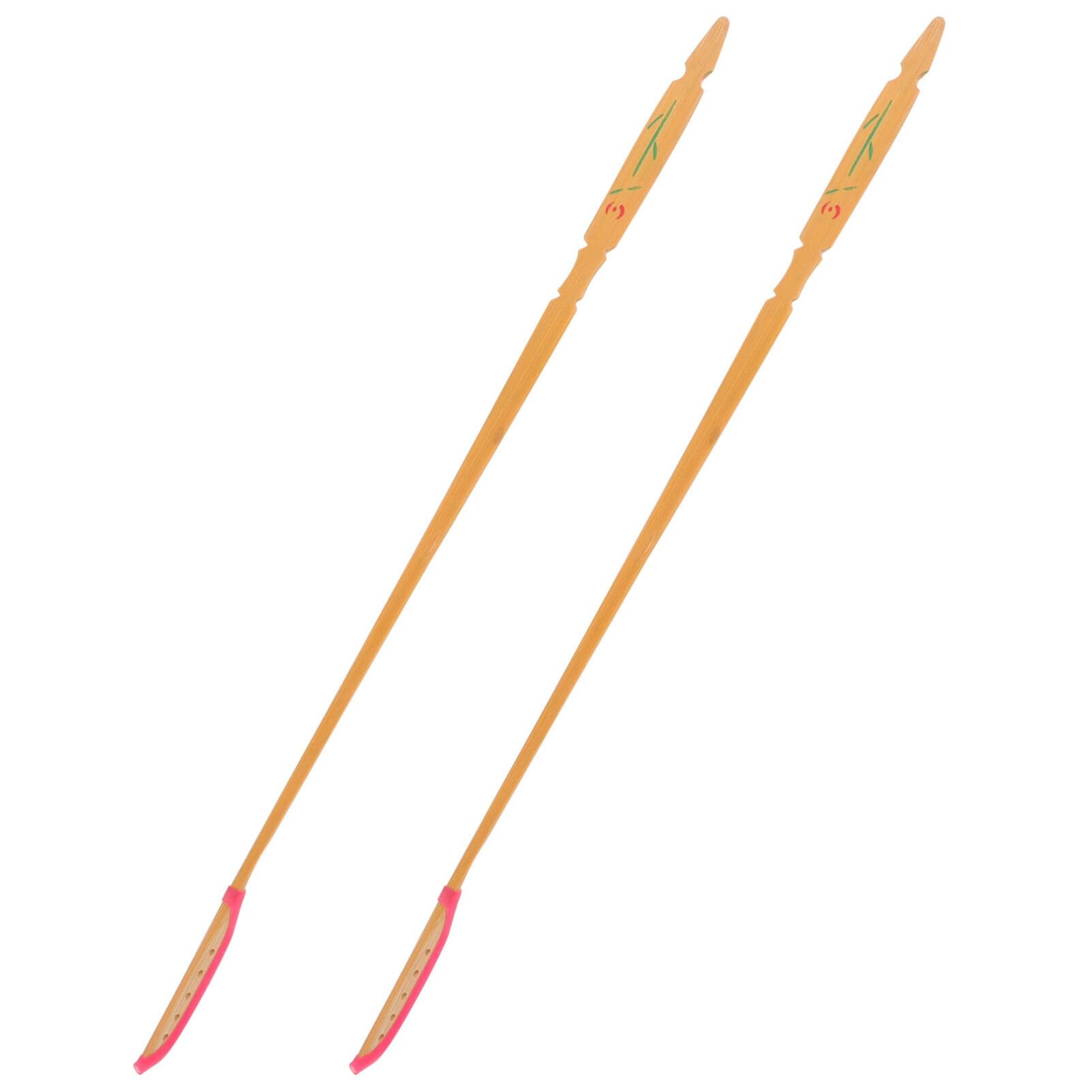 UPKOCH 2pcs Bamboo Dulcimer Key Strip Mallets Dulcimer Instrument Mallets for Replacement