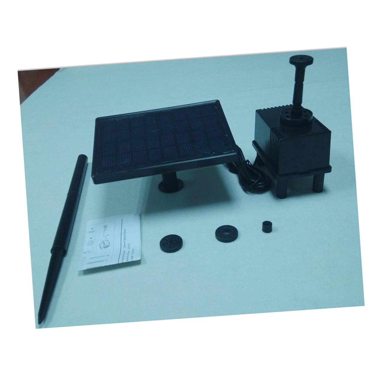Pompa Solare Brushless 220L/H AS180-0920C per Acquario e Laghetto