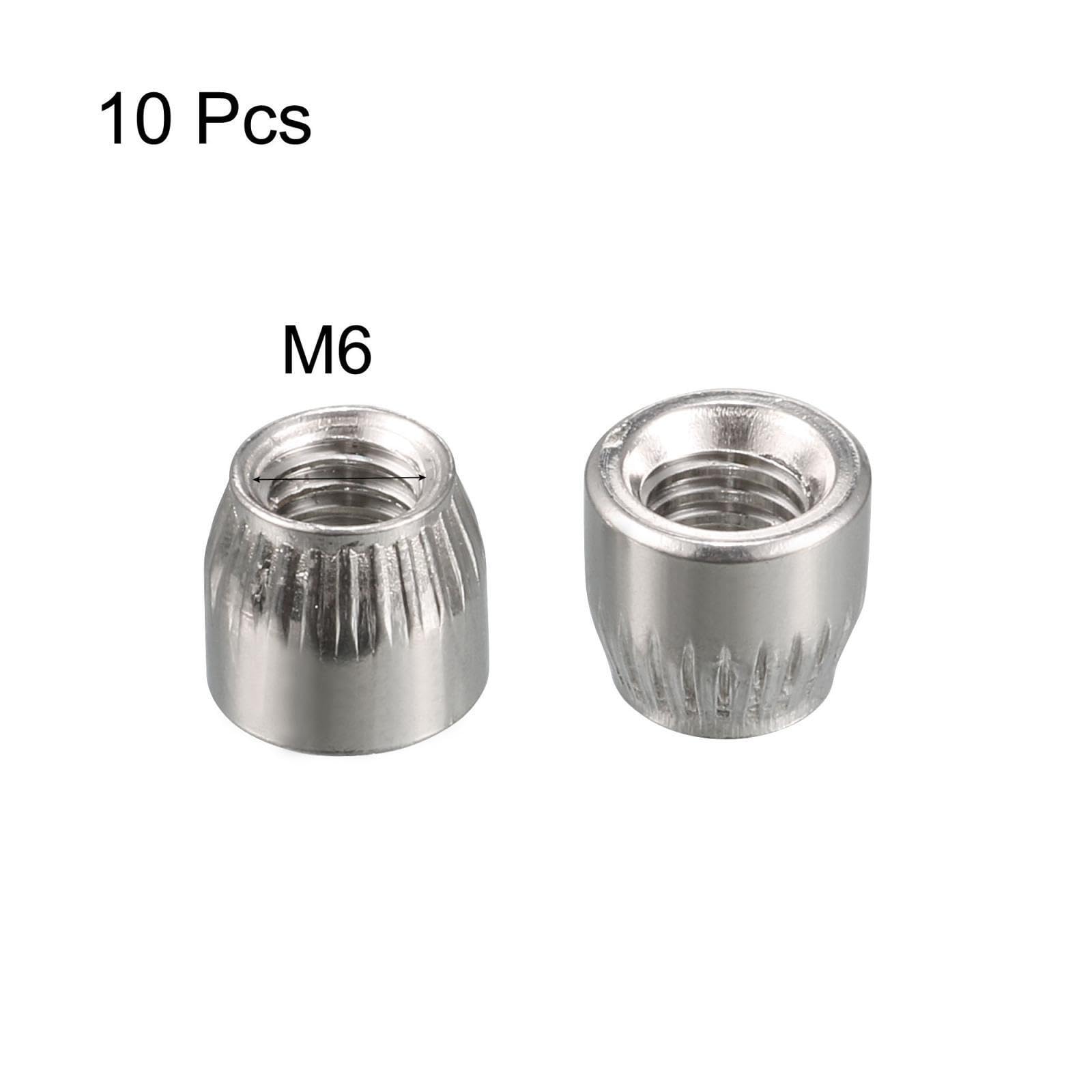 Tool Parts and Accessories M4 Thread Dia Dome Head Stainless Steel Cap Acorn Hex Nuts 50pcs (#CN-140824-07660)