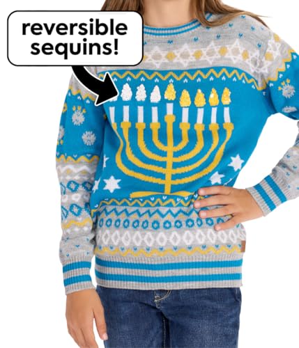 Tipsy Elves Youth Hanukkah Sweaters - Holiday Sweater for Parties and Events2