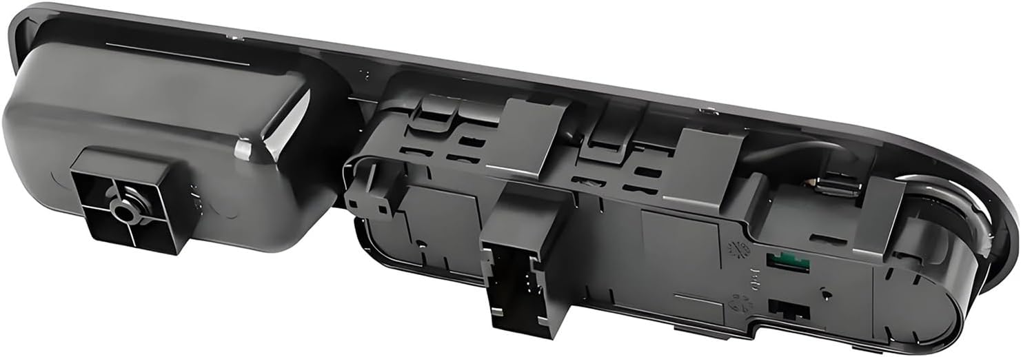 Door Drive Side Master Power Window Control Switch Compatible with Peugeot 207 Citroen C3 Picasso 2006-2014,2 with & Without Fold(13pins Without fold)