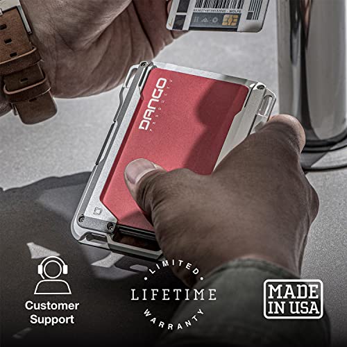 Dango M1 Maverick Rail Edc Wallet - Made In Usa - All-Metal, Minimalist, Slim, Rfid Blocking #TOP5