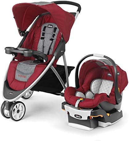 Chicco Viaro Travel System, Cranberry