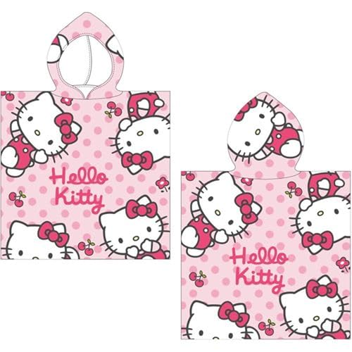 Hello Kitty Unisex-Kinderkappe und -Brille, originelles Design, verstellbar und leicht, ideal für den Sommer und als Sonnenschutz