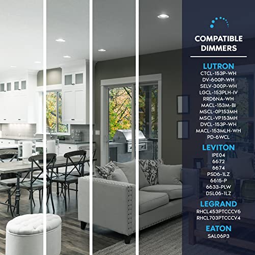 Luxrite 12-Pack Br30 Led Bulb, 65W Equivalent, 5000K Bright White, Dimmable, 650 Lumens, Led Flood Light Bulbs, 8.5W, Energy Star, E26 Medium Base, Damp Rated, Indoor/Outdoor, Living Room And Kitchen #TOP3