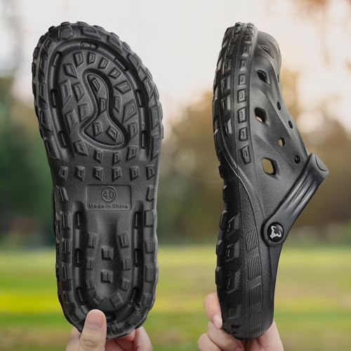 BULLIANT Men Clogs,Comfortable Mules Sandals for Men Women Cushioned Footbed Arch Support-EVA Ligthweight4