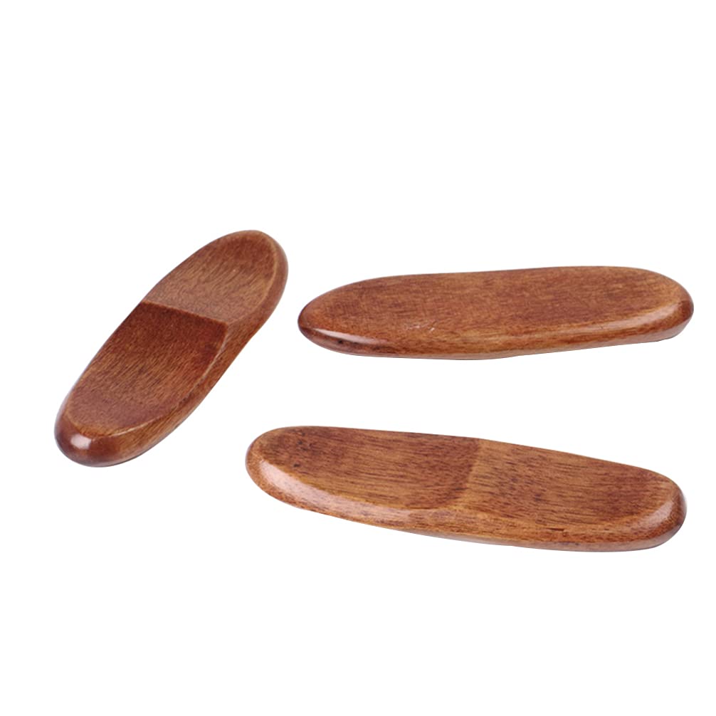 MRKU Poggia Bacchette, Porta Bacchette da Ristorante, 6 Pezzi, Cucchiaio di Legno, Posate, spatola, mestolo, Antiscivolo per servire, Decorazioni, Ornamenti