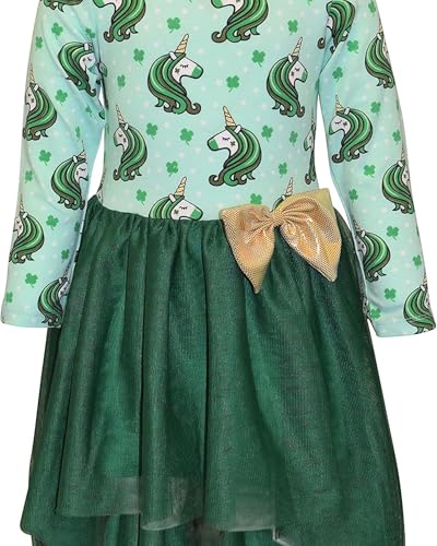 Image of Girls Long Sleeve Tulle Tutu Dresses for Kid and Toddler