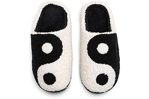 Novelty Ying Yang Slippers: Embrace Harmony with Celestial Comfort