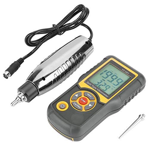 Geteilte Digitalanzeige Vibrometer Hochpräzise Vibrationsmessgerät Hintergrundbeleuchtung Vibrationsanalysator Tester Für Industrielle Anwendungen