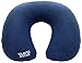 Produktbild travelstar Aufblasbares Nackenkissen mit Fleece-Bezug, blau (TS-N-2000), Nackenhörnchen, Reisekissen, Nackenstützkissen