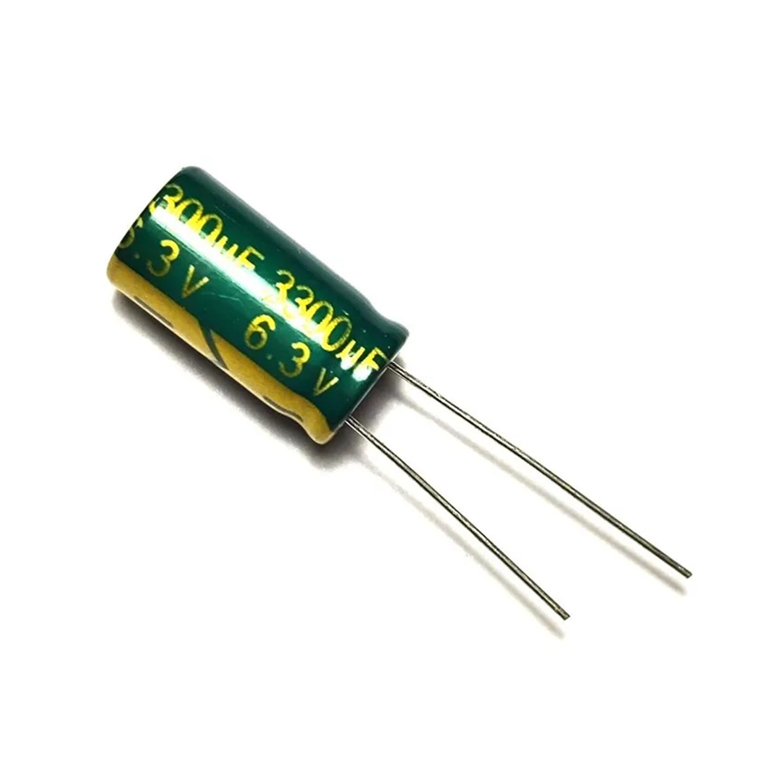 Condensateur 3300uF 6,3V électrolytique à haute capacité pour filtrage de tension stable