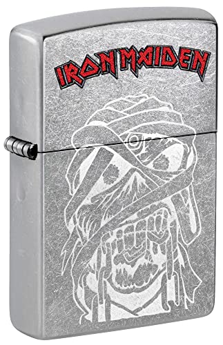 Encendedor Zippo Iron Maiden Street Chrome Eddie Lustre miniatura 1