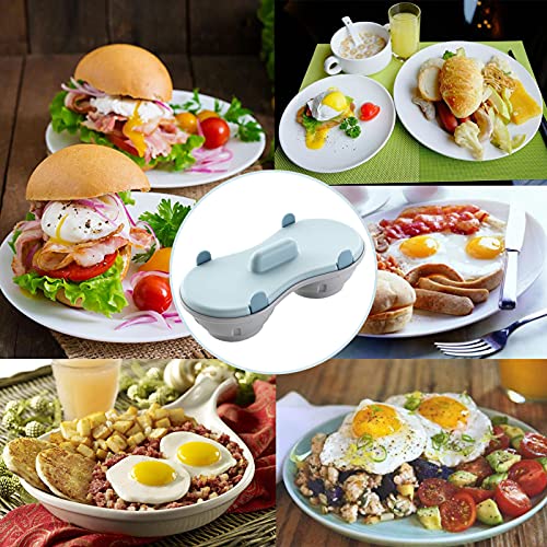 Microwave Egg Poacher Microwavable Egg Steamer Cookware,Home Kitchen Gadget Gifts Bpa Free #TOP5