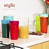 Amazon.com | Plastic Tumblers Drinkware Glasses Cups - Acrylic Tumbler ...