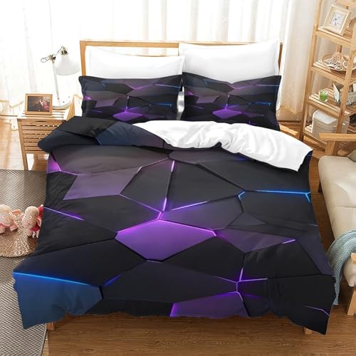 Nains de jardin parure de lit super douce effet 3D en microfibre résistante - 3