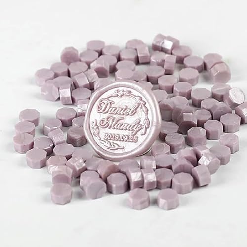 Oricalchasm B8 100 Pcs Wax Seal Beads Sealing Wax For Seals Wax Lacquer For Seals Waxs For Stamps For Wedding Birthday Stamp(B8)