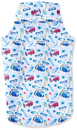 SS Pets Camisa Surf Summer Pet Para Cães E Gatos Tamanho Médio Para Cães
