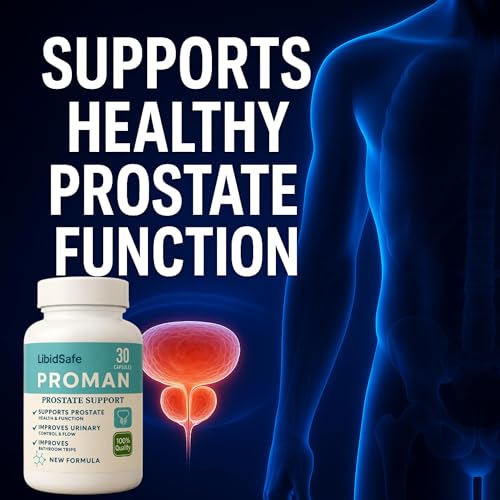 Image of Proman Capsule for Men | Advanced Prostate Support Formula | Ayurvedic Prostate Wellness Supplement for 40+ Men | Get Relief from Frequent urination at night | 30 Capsules (Pack of 1)