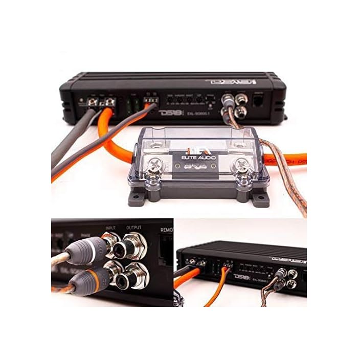 Buy Elite Audio 0 Gauge CCA Premium Amp Kit EAPRMK0 Complete