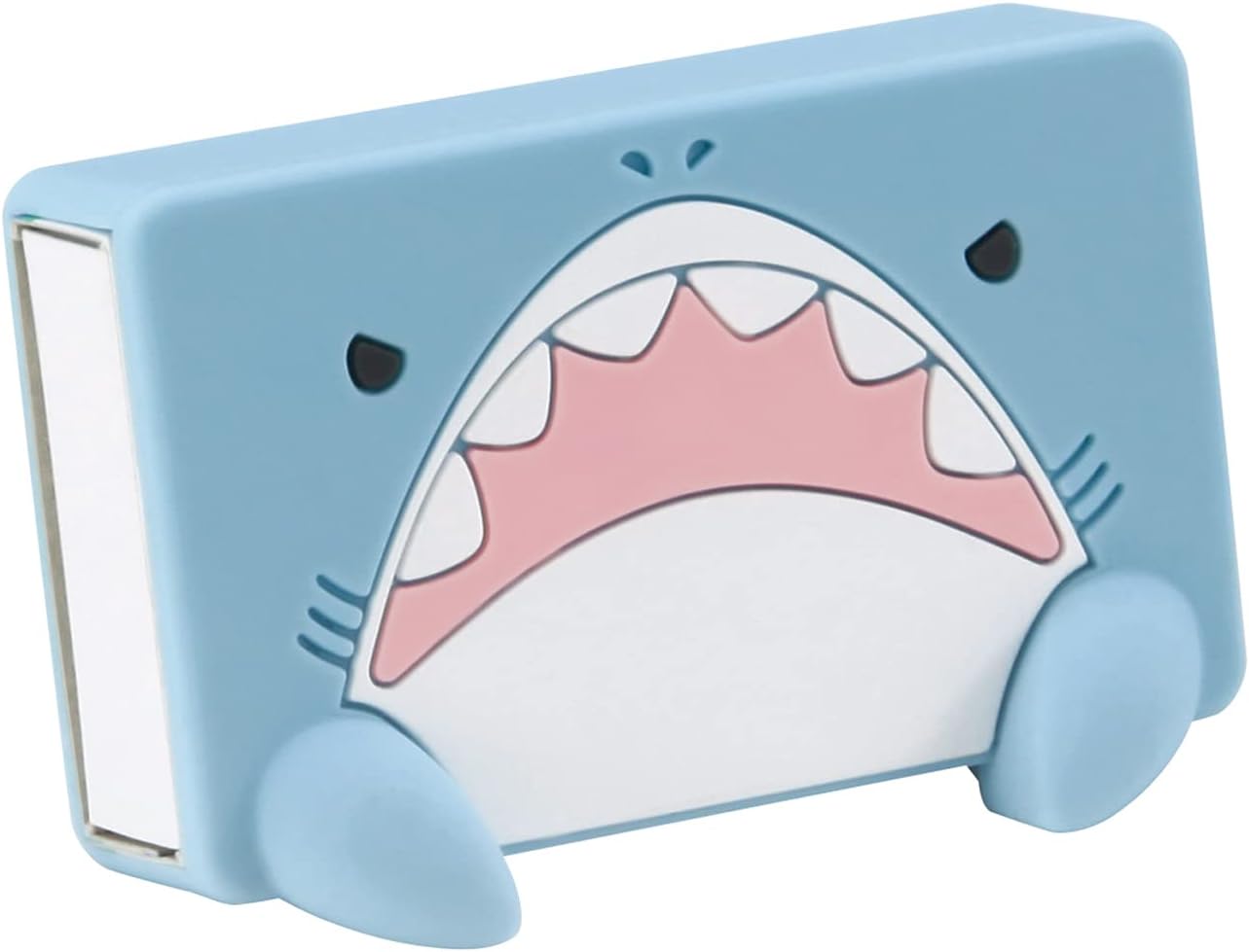 Max Stapler Needle, Silicone Cover, Case Included, Water Repellent, Shark, No. 10-1M SH Light Blue