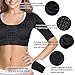 BRABIC Shaper Tops for Women Arm Compression Post Surgery Front Closure Bra Tank Top Shapewear (Black, 2XL)