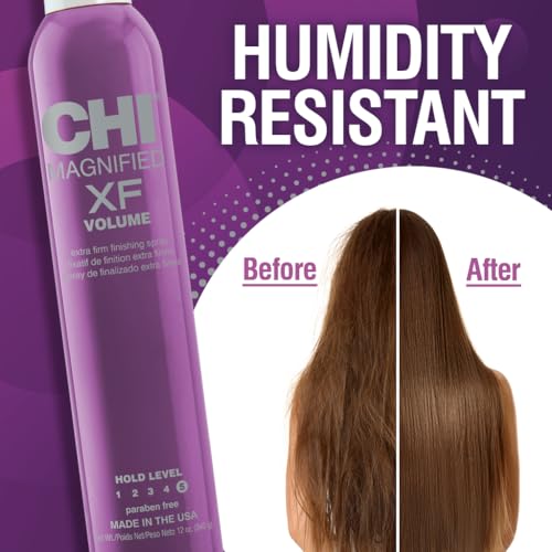 Konserwacja. Naprawa Chroń CHI Grofied Volume XF Wyjątkowo mocny spray wykończeniowy 340 g
