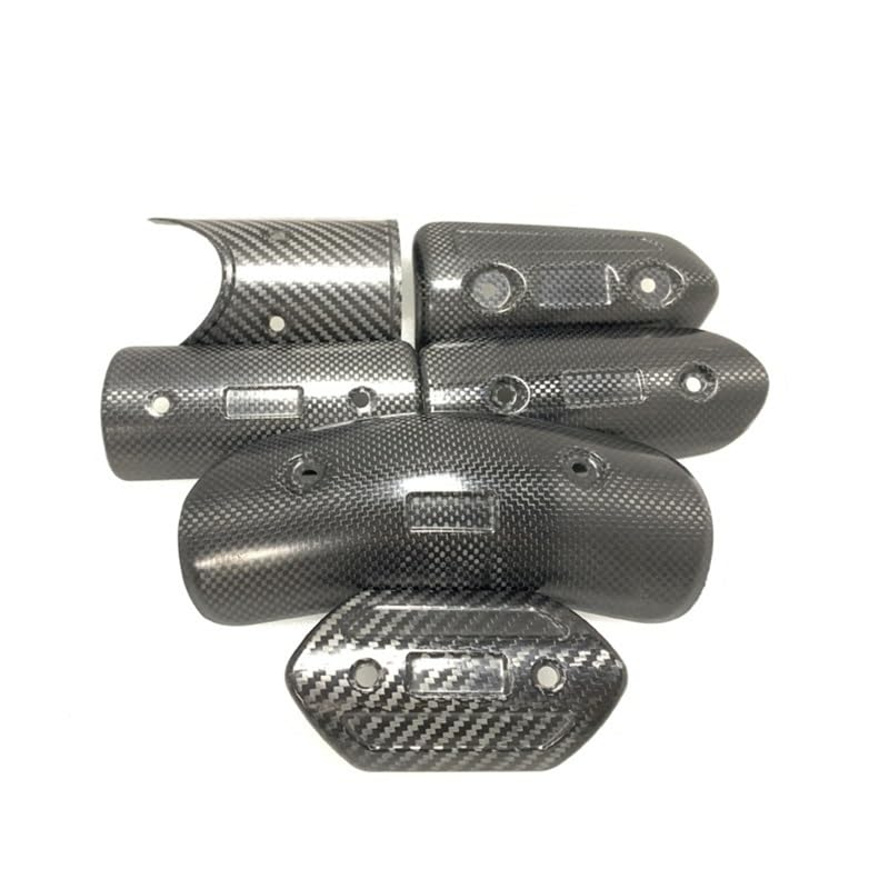 Cache d'échappement CB650F couvercle thermique carbone BM-H015-Type A - 2