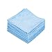 Produktbild VIOVIE Profi Micro Tuch 10er Paket 40x40 cm blau, Putztücher mit maximaler Aufnahmekraft von Staub, Schmutz und Flüssigkeit, langlebige Mikrofaser Allzwecktücher mit Kantenschutz gegen Kratzer