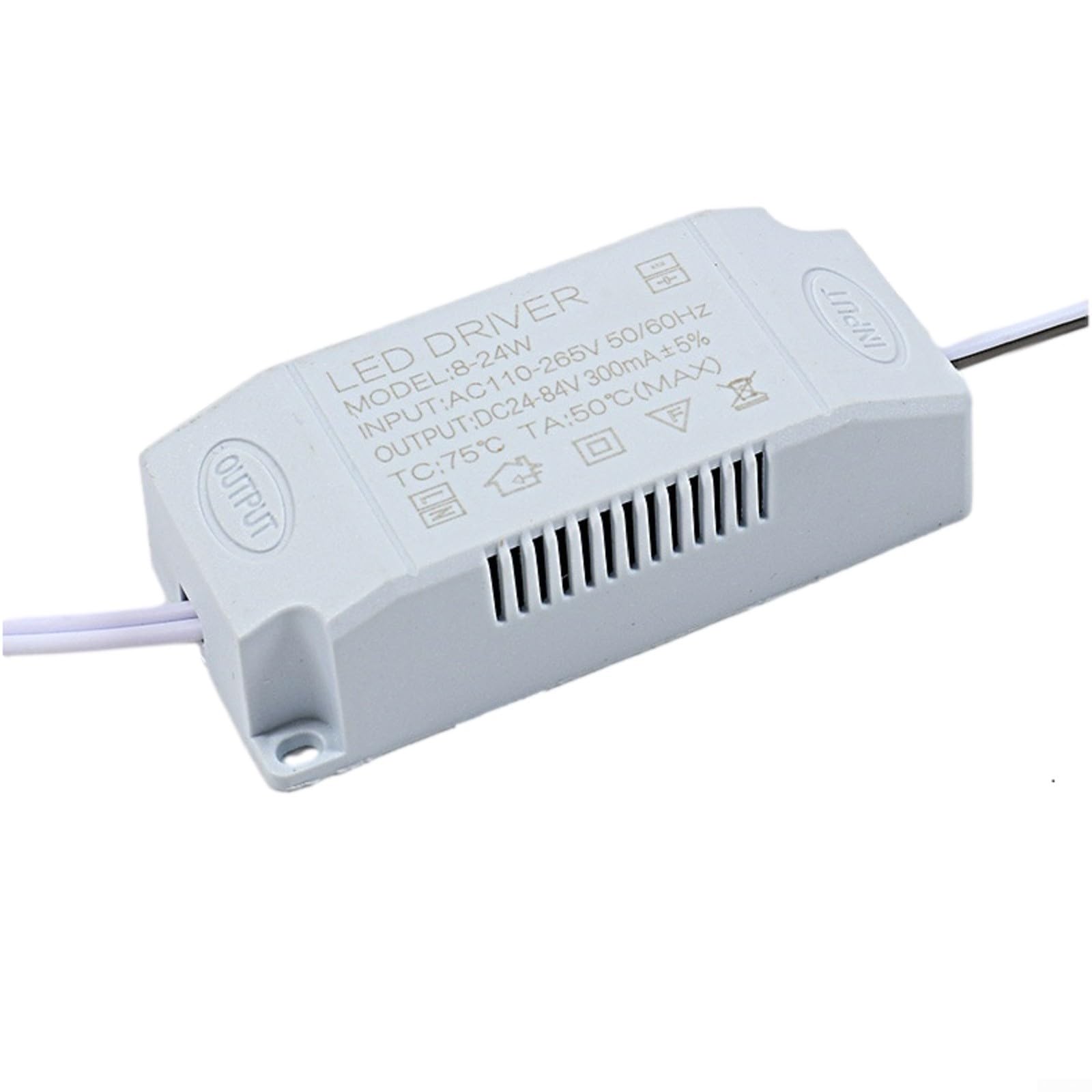 LED Transformer, LED Power Supply, 8-24W LED Driver Electronic Transformer Constant Current For LED Strip Lights