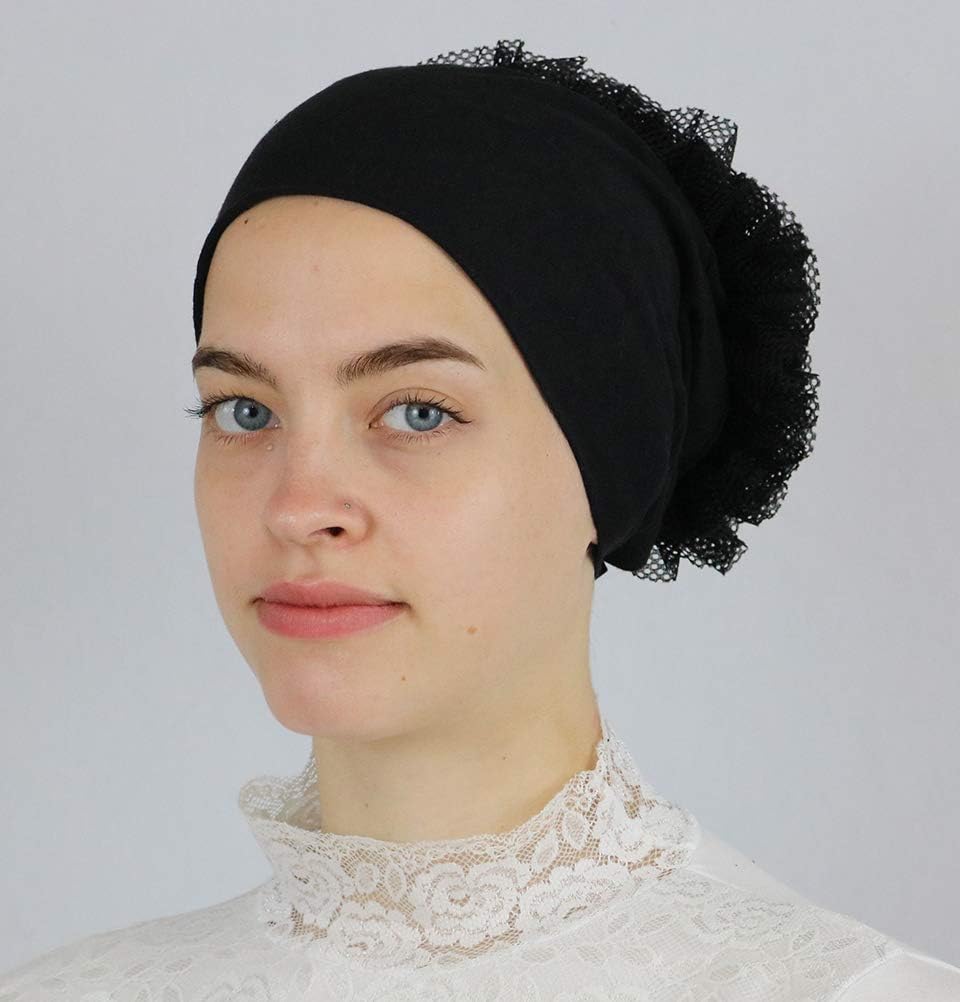 Islamic Women's Volumizing Non-Slip Cotton Hijab Bonnet Cap Underscarf
