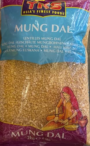 TRS Mung (Moong) dal gelb - Gelbe Mungbohnen - Split Mung Bean