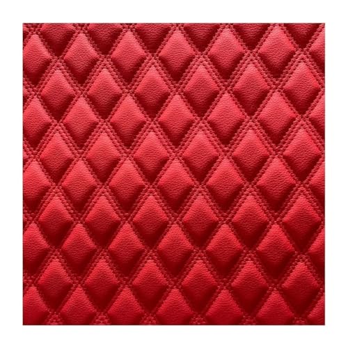 Tissu simili cuir matelassé PU avec coussin rembourré intégré pour assise soft