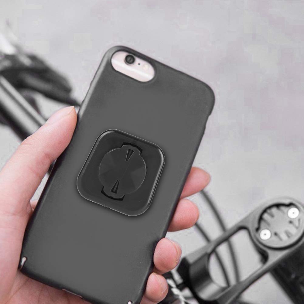 MAGT Supporto Adesivo per Telefono, 4 cm Adesivo per Portabiciclette in Plastica Staffa di Estensione per Smartphone GPS Computer
