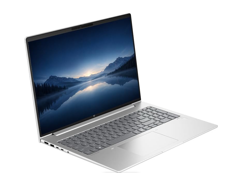 Image of HP ProBook 465 G11 Business Laptop, 16 inch WUXGA IPS Display, AMD Ryzen 7 7735U Processor, 16GB DDR5 RAM 512GB SSD, Windows 11 Pro, FP Reader, Backlit KB, Wi-Fi 6E, PLUSERA 8-in-1 Hub, Pike Silver
