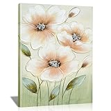 Generisch Minimalistisches nordisches Ölgemälde, Wanddekoration, zeitgenössische abstrakte Textur, Leinwand-Kunstwerk für Flur, Lounge und Schlafzimmer