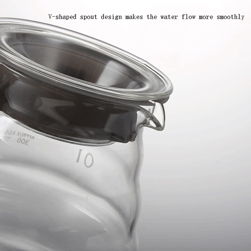 Bricco In Vetro Borosilicato Per Latte - Resistente Al Calore, Con Manico, Capacità 360ml O 600ml - Foto 4