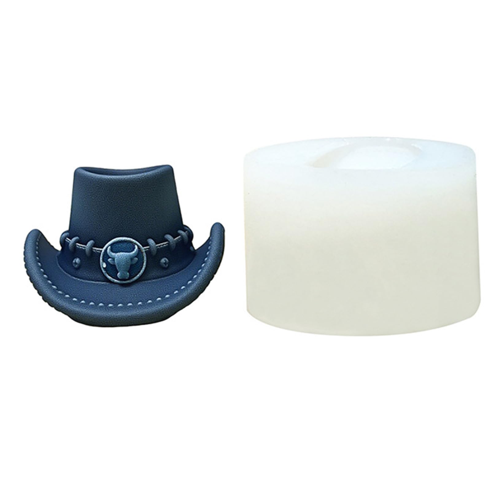 Buxuaaaa Food Grade Silicone Jean Hat for Craft Detailed Designs Multipurpose Home Decoration Easy Releases Silicone