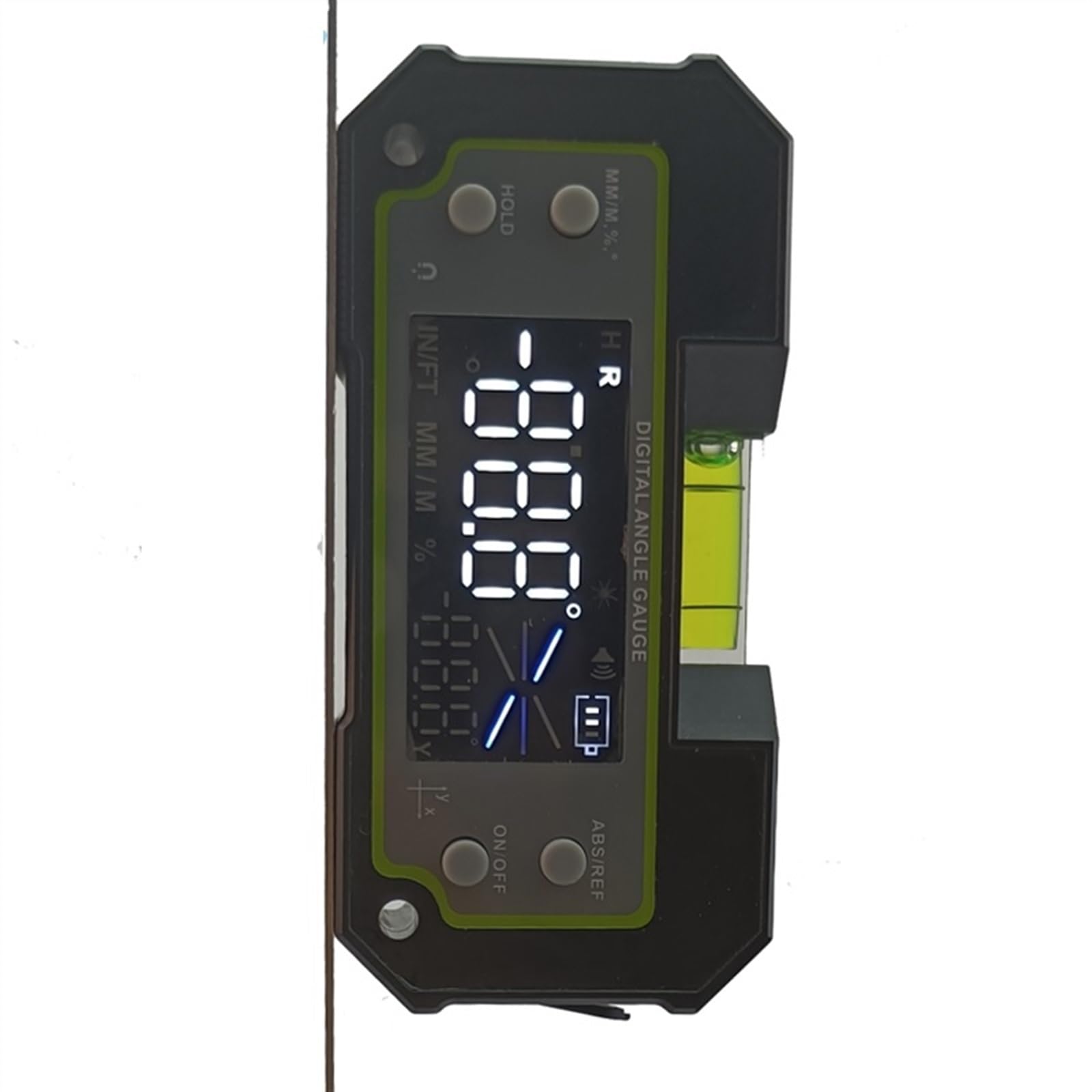 Cyfrowy inklinometr poziomu Bluetooth LCD dwuosiowy elektroniczny kątomierz linijka kątowa miernik pomiarowy Finder