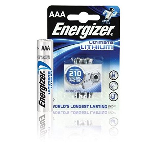 Energizer – Lote de 12 juegos de 2 pilas Ultimate litio L92 AAA Micro LR03
