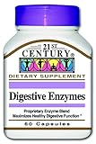 21st Century Digestive Enzymes Capsules, 60 Count (Pack of 2)