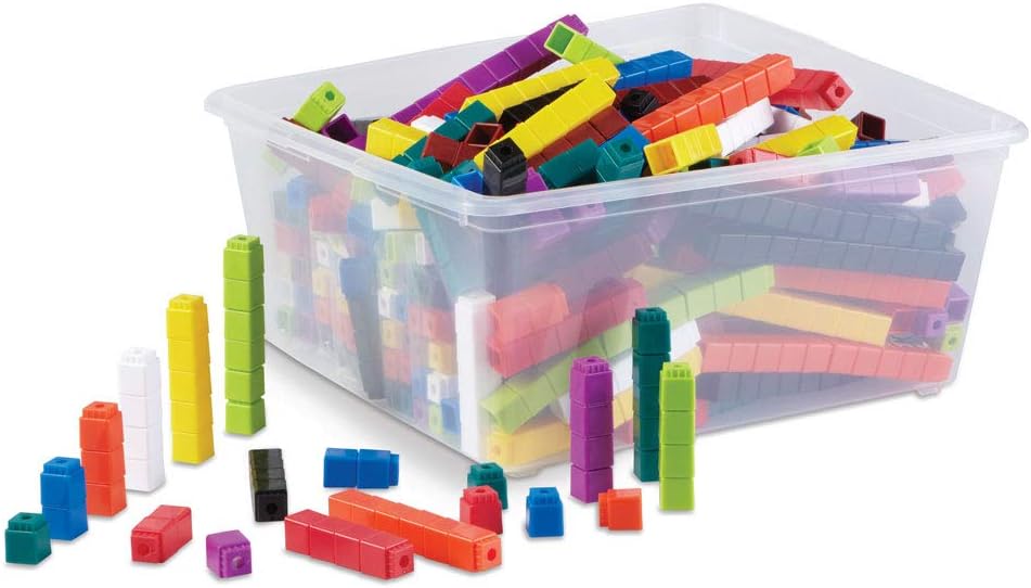 Interlocking Counting Math Blocks Hand2mind Interlocking Unilink Math Linking Cubes Teacher Counting ...