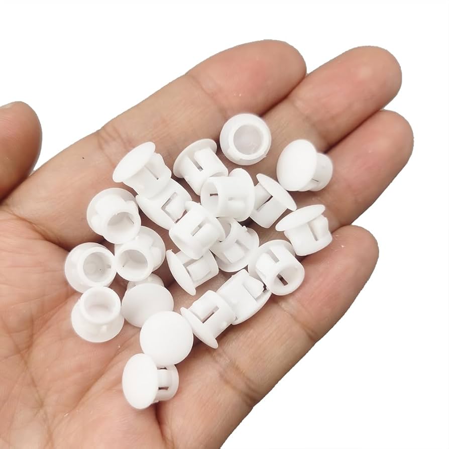 VictorsHome Hole Plugs Plastic 19mm (3/4") Fit For 18.5-19mm Diameter